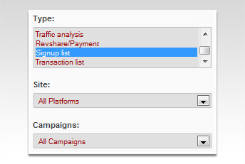 Customer assignment by country and campaignlink
